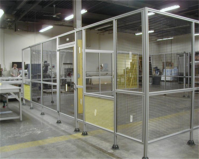 鋁型材設(shè)備圍欄非標(biāo)